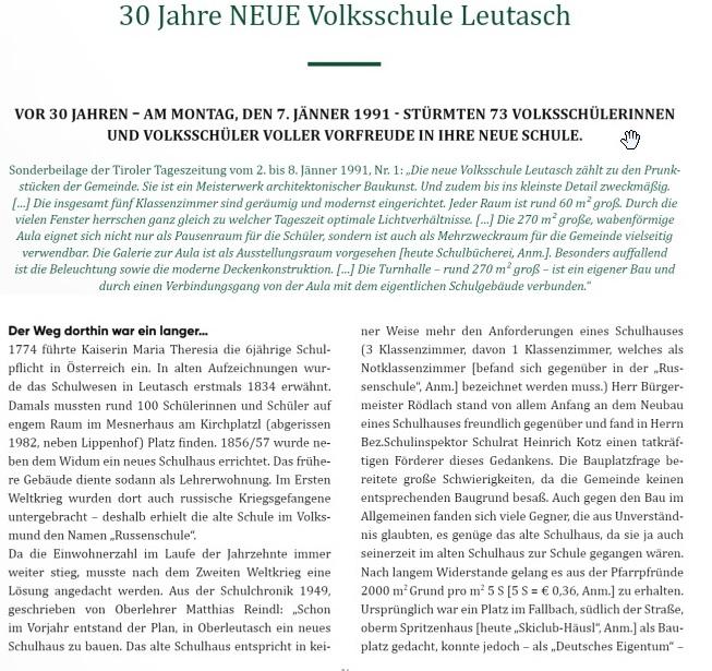 Quelle: Leutascher Gemeindezeitung Mai 2021